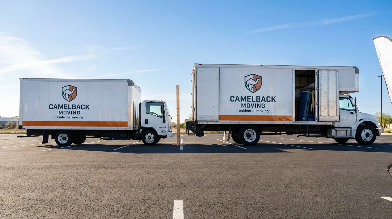 Moving truck size capacity guide in Makawao